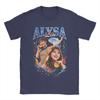 Alysa Liu Vintage Unisexs T Shirts Crazy Tee Shirt Short Sleeve O Neck TShirts Pure Cotton Big Size Clothes