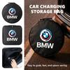 BMCZ2 Car Rechargeable Gun Storage Oxford Charging Cable Organizer Bag For BMW 1 3 4 5 6 7 Series M X1 X3 Performance Alpina G20 F20