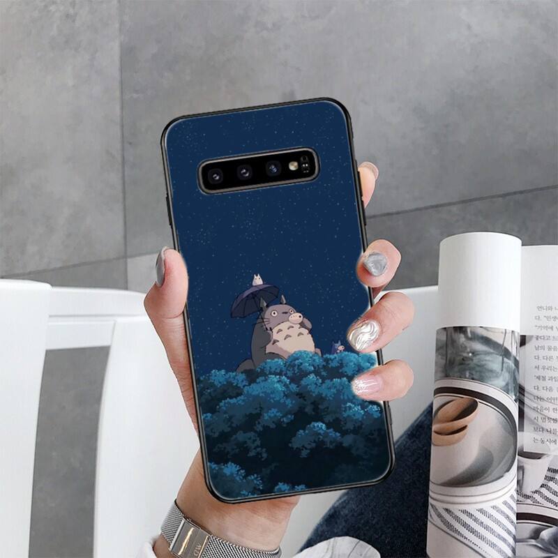 Милый чехол для телефона с изображением Тоторо для Samsung Galaxy S22 S20 Ultra S20 S22 Plus S21 S10 S9 S8 Plus S10E S20 FE
