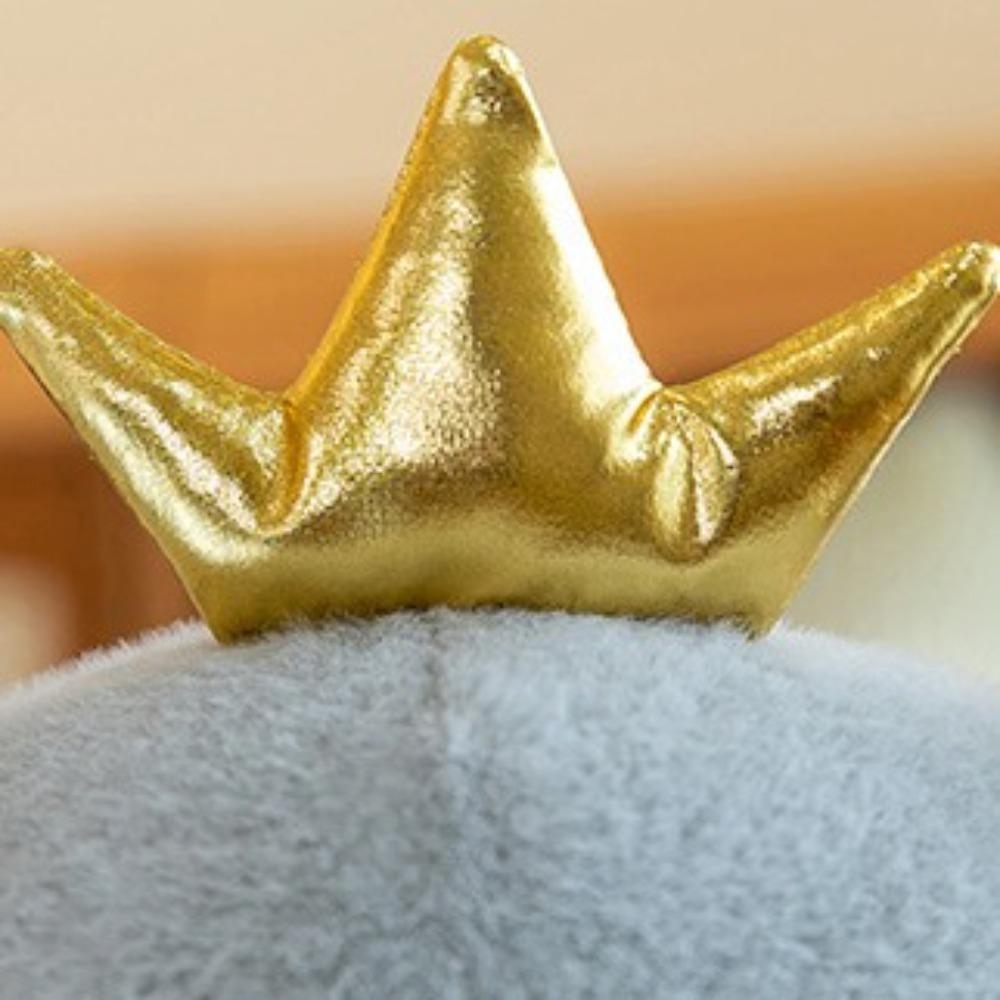 Cartoon Crown Elephant Plush Doll Creative Animal Stuffed Toys Boys and Girls