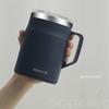 Изолированная кофейная кружка с крышкой, бытовая парная кружка для напитков