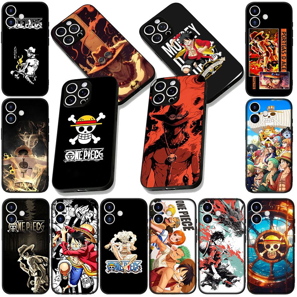 Cover for Motorola Moto Edge 70 60 Fusion NEO Pro G Stylus G56 G57 G86 G96 G52 G04 G05 20 Case One Luffy Pieces Portgas D Ace