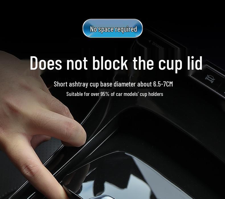 Car Ashtray with Ambient Light for Auchan X5/X7PLUS/X7, KOSAI Pro/5, KOSAI 3, KOSHAN High-end Models