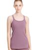 Loopa Camisole with Perfect for Hot and UV and Stretch Rose Size L Double-Strap Cups, Yoga, Yoga, Fitness, Sports, Moisture-Wicking, Quick-Drying,