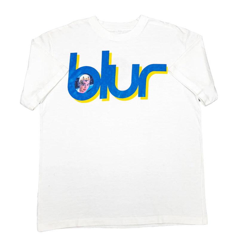BLUR Blur Band British Rock Punk Music Casual TShirt Mens and Womens Luxury Band Brand Top 2026 New Band Logo