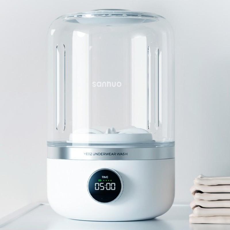 Мини стиральная машина для нижнего белья Беспроводная установка без установки Маленькая портативная стиральная машина для носков Чашка для стирки белья