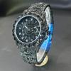 Sell Rose Ice Watch For Men Fashion Brand MISSFOX Hip Hop Full Diamond Luxury Jewelry Quartz Wristwatch Man New