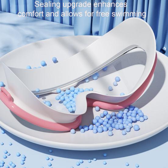 Очки для плавания для взрослых, противотуманные очки для бассейна, прозрачные, не протекающие очки для плавания для взрослых и подростков