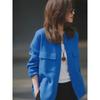 Stunning Early Spring Thin Coat 2026 Super Trendy Workplace Essential Minimalist Long-Sleeve Shirt French-Style Top