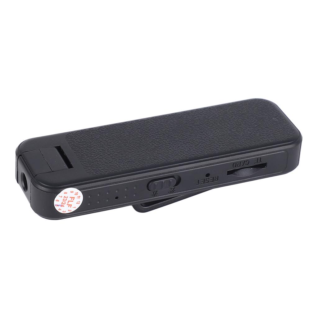 Sound and Video Recorder 1080p Rotate Lens Pocket Camera with Back Clip IR Night Vision