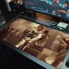 George Michael Mouse Pad Large Gaming Table Cushion Non-slip Laptop Tablet Big Mousepad XXL Mat Mini PC Playmat With Lock edge_XIA