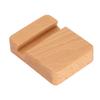 Wooden Mobile Phone Holder Cell Phone Stand Wood Universal Smartphone Desktop Holder Portable Bracket