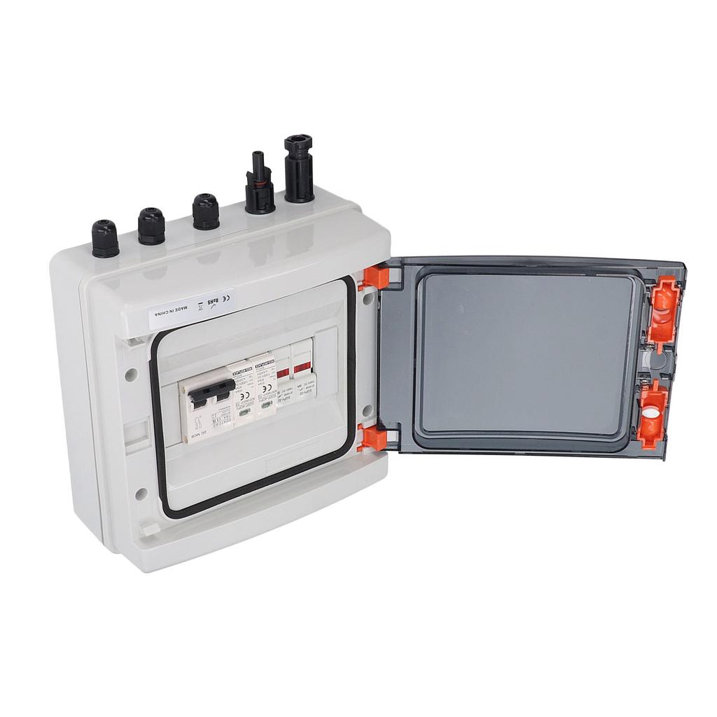 Соединительная коробка для солнечных фотоэлектрических систем 2 стринги 15А предохранитель защита от молнии IP65 соединительная коробка предварительно смонтированный кабель M C