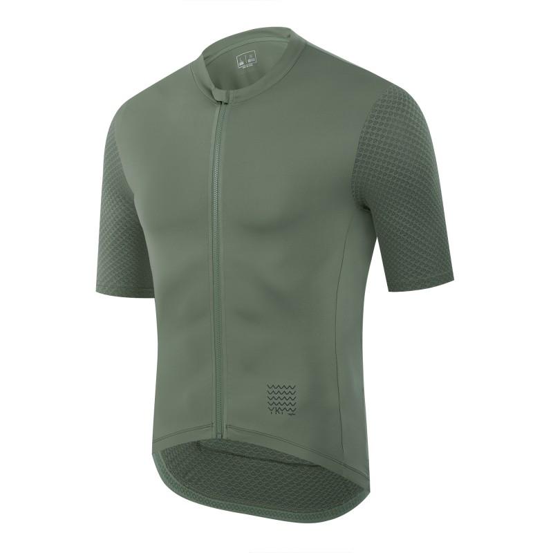 Mens Cycling Jersey Short Sleeve Breathable Road Bike Shirt UV Protection Quick Dry Performance Sportswear