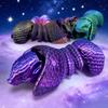 3D-печатная статуэтка панголина, Фиджет-фигурки животных для декора рабочего стола дома и в офисе, Гибкое 3D-печатное животное, 32 см/12,6 дюйма, 16 см/6,3 дюйма