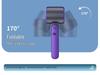 High-Speed Semiconductor Cooling Handheld Foldable Fan with USB Charging