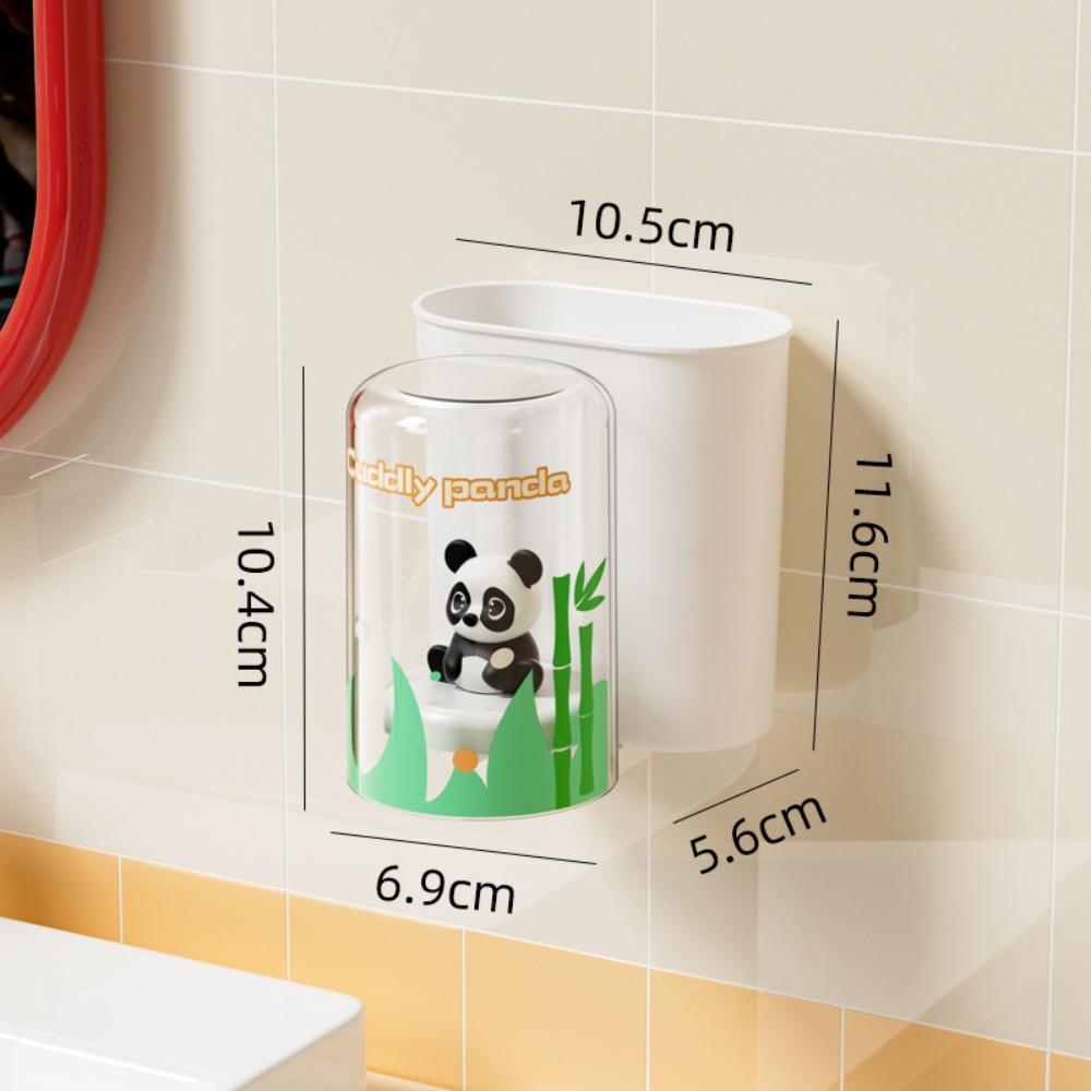 Со Стаканом для полоскания рта, Стаканом для зубной щетки, Настенным детским держателем для зубных щеток, Подставкой для зубной пасты, Для ванной комнаты