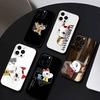 Смешной Чехол для Телефона T-Turbo Grann Для iPhone 16,15,14,13,12,17,Pro Max,Plus Силиконовый Черный Чехол