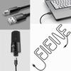 FIFINE Комплект USB-микрофона, конденсаторный микрофон, игровой микрофон, однонаправленный, подставка в комплекте (Нет штатива), Включая Pop Guard, Распространяется