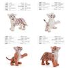 Realistic Tiger Lion Wildlife Baby Figures Pvc Collectible For Childrens Educational Gifts