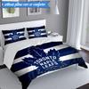 3PCS Maple Leafs Bedding Set Duvet Cover Closure Includes 1 Duvet Cover & 2 Pillowcases for All Seasons Bedroom Decor Christmas Fan gifts