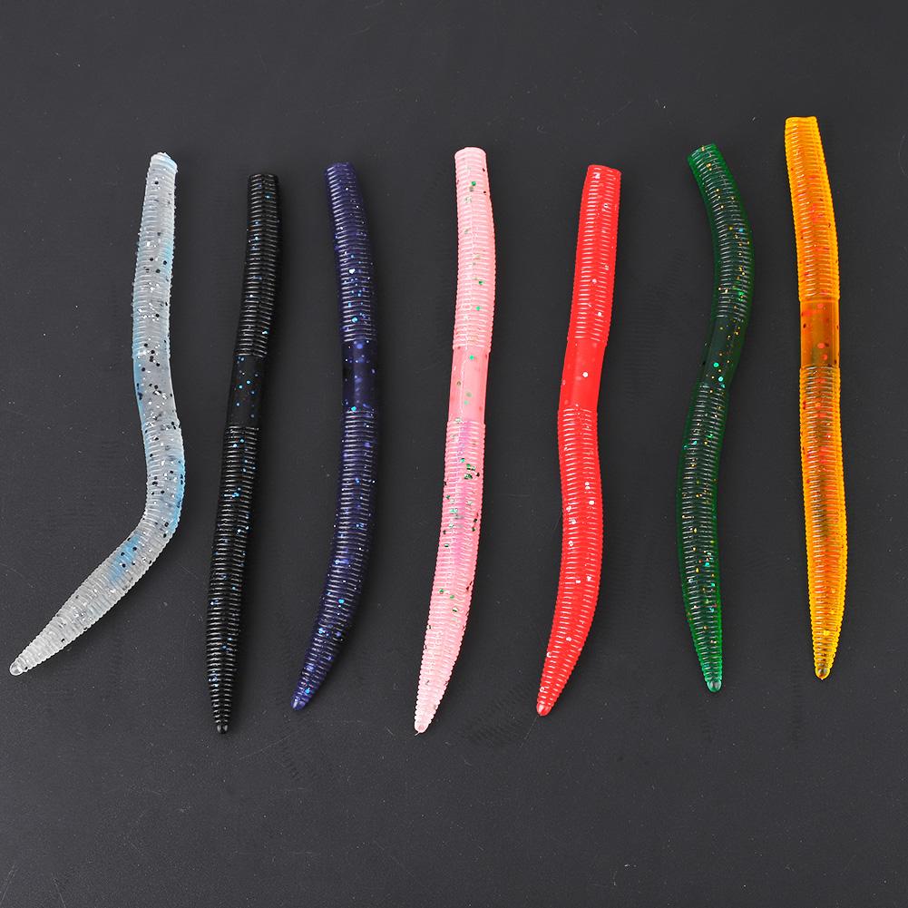 13,5 см/8 г Мягкая рыболовная приманка Искусственные силиконовые приманки Яркие черви Приманки Реалистичные приманки для свимбейта