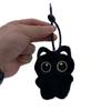 1-3pcs Black Cat Plush Toy lovely Pendant kawaii Small Plushie Keychain for School Bag Decoration Mini Cute Things Brithday Gift