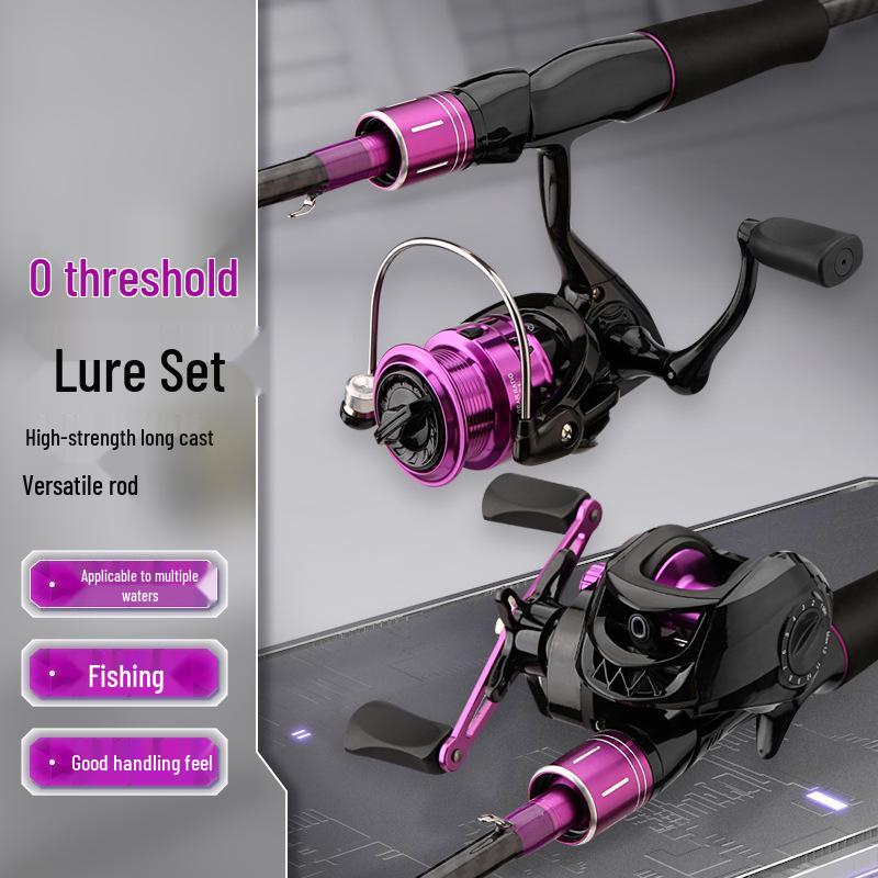 Набор фидерных удилищ Purple Lure: Полный стартовый набор с удилищем для дальнего заброса и ловли на черный пилькер