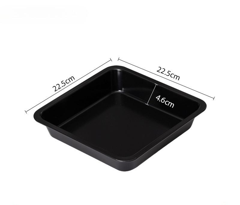 Non Stick Baking Tray, Square and Rectangle Cake Pans for Cheese, Cookie, Bread, Pizza, 9inch Bakeware Tool