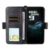 Кожаный чехол для Asus ROG Phone 9 5G/9 Pro 5G с магнитной застежкой, кошелек-подставка, чехол для телефона с ремешком через плечо