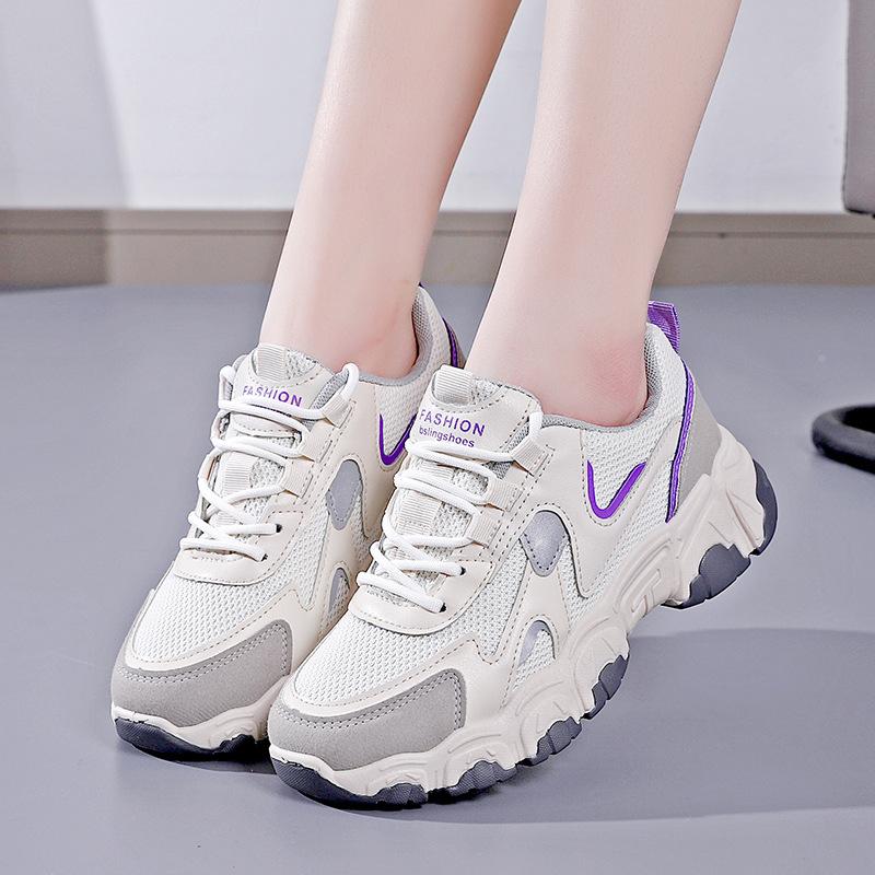 Old Daddy Shoes Женские весенние кроссовки 2023 г. Новые кроссовки Joker Студентки Уличные повседневные кроссовки.