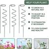 Plant Climbing Frame Windproof Spiral Design Easy To Install Twisted Design Plant Supports Weather-resistant Plant Stakes