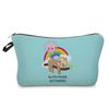 Женская косметичка с принтом ленивца, органайзер для туалетных принадлежностей, дорожный чехол для хранения 6403