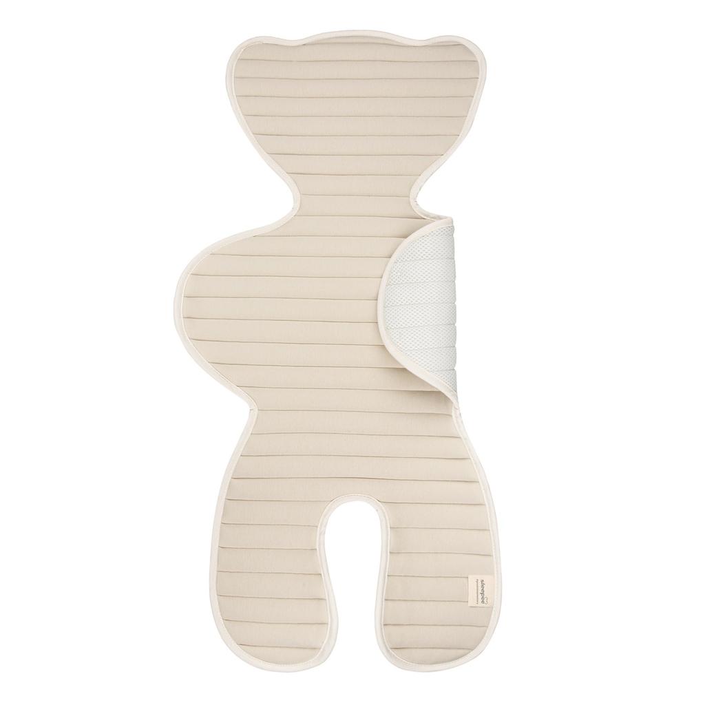 Anti-Sweat Car Seat / Car Carrier Pad 0-2 Years Beige