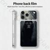 Волк для iPhone 17 pro Max /17 pro Полное покрытие Наклейка Skin Wrap 3D Цветная Задняя Защитная Пленка-Наклейка