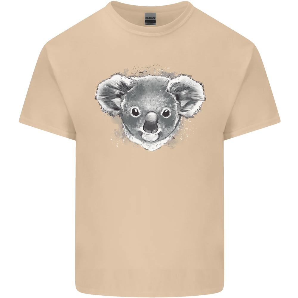 Koala Bear Head Unisexs Cotton TShirt Tee Top