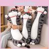 Fluffy Cat Cartoon Body Pillow In Eyecatching Black Colors For Accents Home