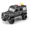 Литой 1/24 Mercedes-Benz G550 4X4 Модифицированная версия Внедорожник Звук и свет Инерционный Детские игрушки Коллекция Подарочная коробка