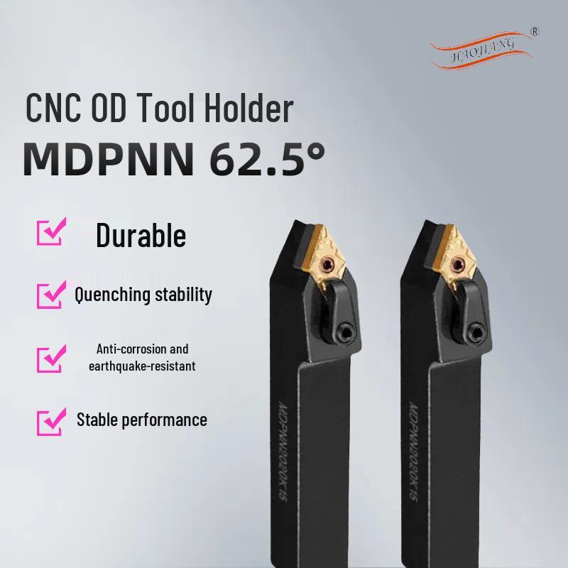 Ромбический держатель токарного инструмента с ЧПУ Серия MDPNN 62,5° (1616/2020/2525/3232/4040)