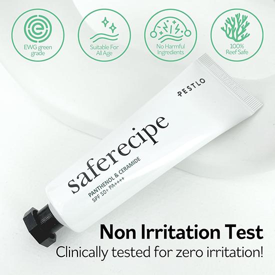 PESTLO Солнцезащитная эссенция Safe Recipe SPF 50+ PA++++ 50 мл