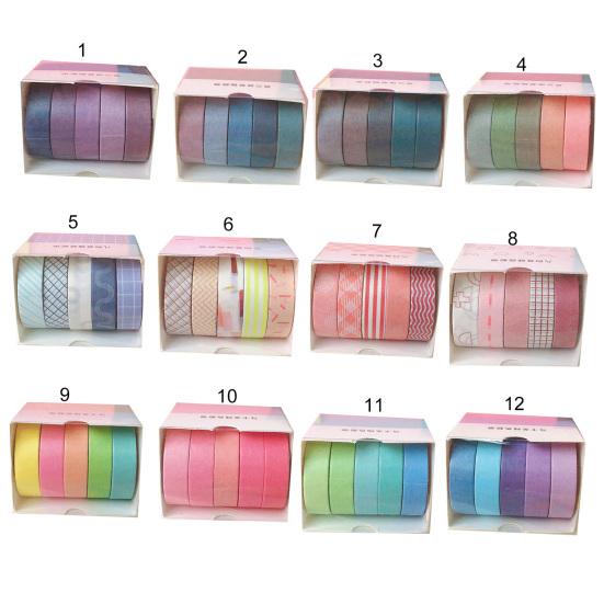 5 рулонов наклейки, декоративная красивая лента-наклейка на руку Васи Макарон для девочек