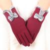 Warm Gloves for Women In Autumn and Winter Outdoor Cycling Cute Cold Proof Touch Screen Gloves for Women