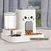 Кормушка для кошек и собак Диспенсер для воды 1,8 л Кормушка для еды 0,8 л Диспенсер для воды