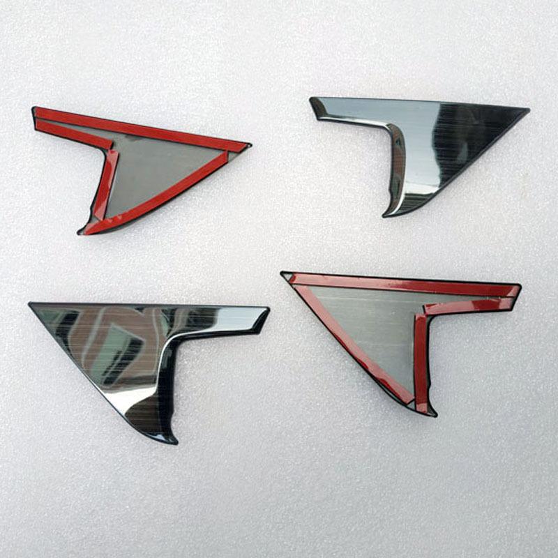 Interior Door Handle Cover Trim for Toyota Rav4 Rav 4 Xa50 Metal Garnish Car Accessories 4 Pcs