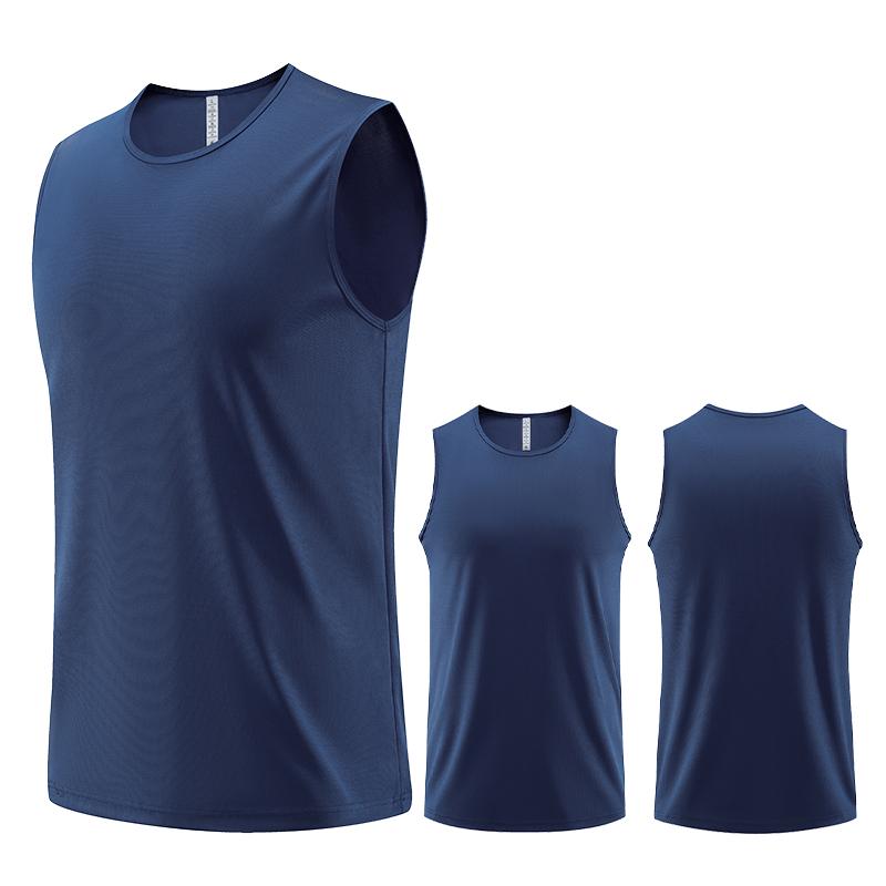 Sweatshirt Sports Top Men's Gym Shirt Male Shirts Tops Undershirt Tees Mesh Vest Fitness Wear Men Running T-shirt Marathon Tank