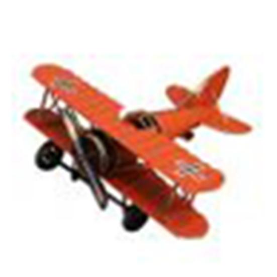 Vintage Iron Art Classic Fighter Aircraft Model Airplane Desktop Ornament Decor