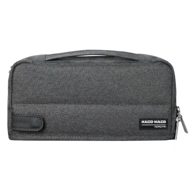 Kokuyo Multilayer Canvas Pencil Case With Large Capacity For Students And School Use