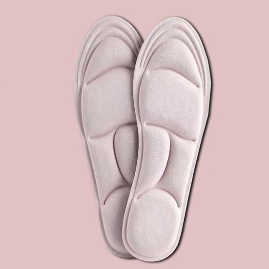 5D Insoles for Shoes Breathable Running Sport Insoles Arch Support Plantar Fasciitis Shoe Pads Memory Foam Shoe Inserts for All Shoes