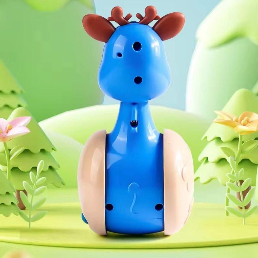 Creative Fawn Sliding Tumbler Toy Early Education Children's Tumbler Rattle  Learn To Crawl