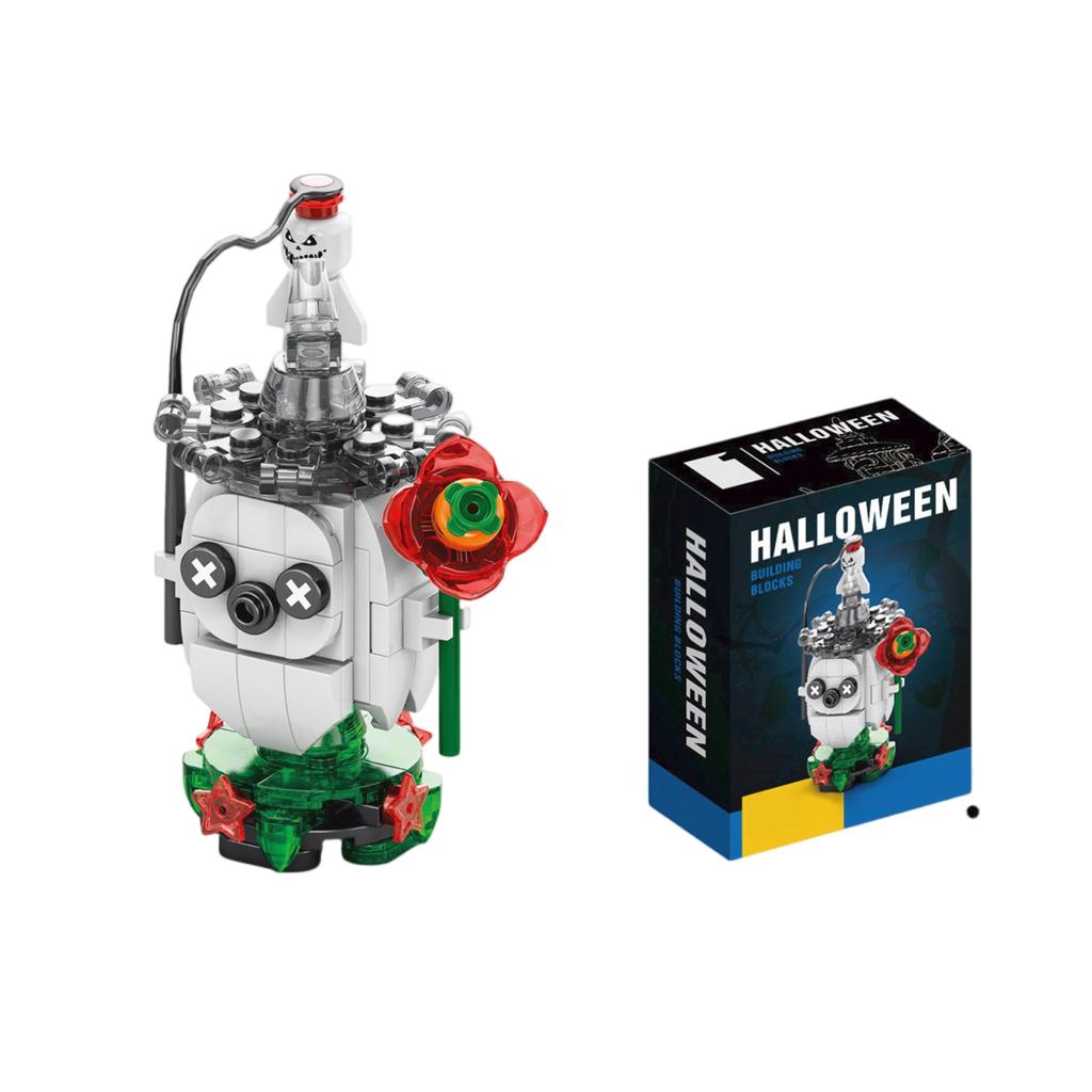 Halloween Series BuildingBlocks, Pumpkin House Toys, Ornaments, Children'S Toys